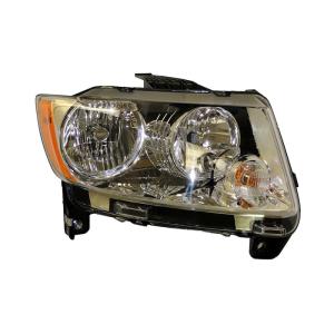 Passenger Side Head Lamp for 11-17 Jeep Compass MK
