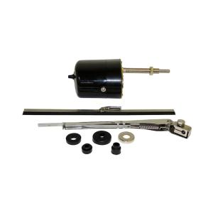 6 Volt Wiper Conversion Kit (Manual to Vacuum) Top Mounted for 41-69 Jeep CJ