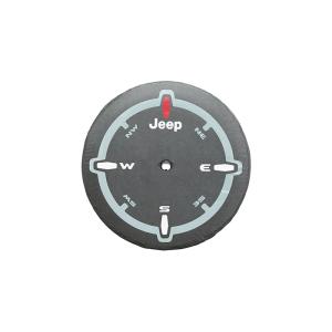 Compass Design Spare Tire Cover for Jeep Wrangler JL 2018-2023