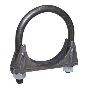 2-1/4″ Exhaust Clamp for 81-06 Jeep Wrangler CJ, YJ, TJ & Unlimited 84-01 Cherokee XJ & Comanche MJ and 93-98 Grand Cherokee ZJ