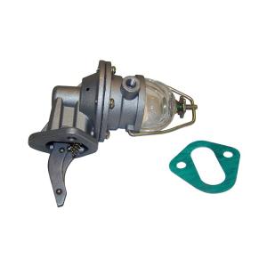 Fuel Pump for 41-71 Jeep 134c.i. 4 Cylinder Engine without Vacuum Wiper (Glass Bowl Design)