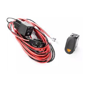 AUXILIARY LIGHT WIRING KIT WIRES A SINGLE LIGHT, INCLUDES AMBER MARINE-STYLE ROCKER FOR JEEP WRANGLER JL 2018