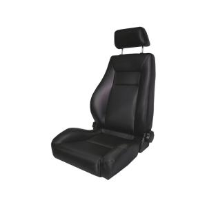 ULTRA RECLINABLE FRONT SEAT, BLACK DENIM VINYL FOR JEEP JT 97-02