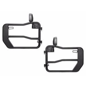 Fortis Tube Doors Front Tube Doors with Mirrors for Jeep JL & JT 2018-2023