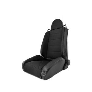 RECLINABLE XHD OFFROAD RACING SEAT, BLACK VINYL FOR JEEP JT 97-02