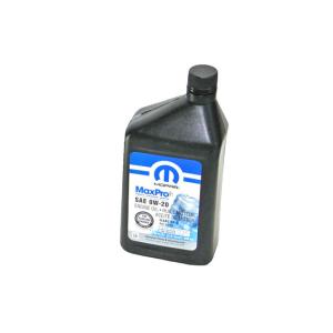 0W20 Engine Oil for Jeep JL and JT 18-UP with 3.6L Engine