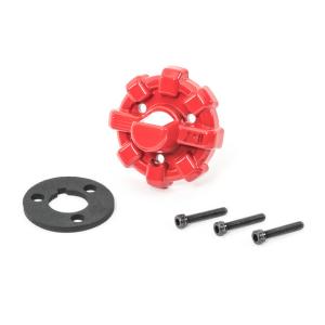 Elite Antenna Base in Red for Jeep JK, JL and JT 07-22
