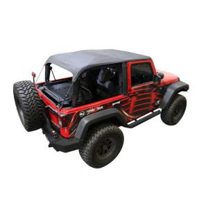 Complete Trail Top Frameless Soft Top for 07-18 Jeep Wrangler JK