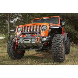Venator Front Bumper Stubby with Grille Guard for Jeep JL and JT 18-UP