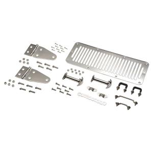 Stainless Steel Hood Set for Jeep CJ & YJ 78-95