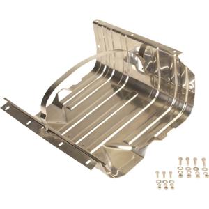 15 Gallon Gas Tank Skid Plate in Stainless Steel For 76-83 Jeep CJ5, 76-86 Jeep CJ7