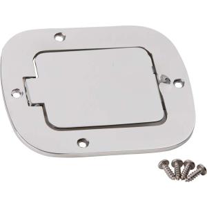 Stainless Steel Gas Hatch Cover for Jeep CJ & YJ 77-95