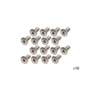 Stainless Steel Windshield Hinge Screw Set for Jeep CJ and YJ 76-95