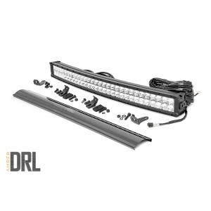 CHROME SERIES LED | 30 INCH LIGHT| CURVED DUAL ROW | WHITE DRL