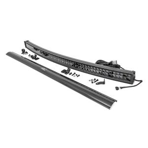 54-INCH CURVED CREE LED LIGHT BAR – (DUAL ROW | BLACK SERIES W/ COOL WHITE DRL))