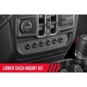 MLC-6 Multiple Light Controller with Lower Dash Mount for Jeep JL and JT 18-UP