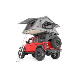 Roof Top Tent with 12 Volt Accessory & LED Light Kit With Ladder Extension