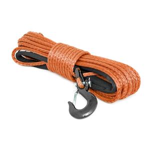 Synthetic Rope | 3/8 Inch | 85 Ft | Orange