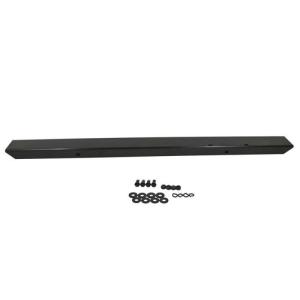 54″ Front Bumper Without Holes in Black Powder Coated Stainless Steel for Jeep CJ Vehicles 45-86