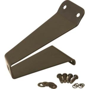 Black Powder Coated Stainless Steel Tailgate tire stop For 87-95CJ, 76-86 Jeep YJ
