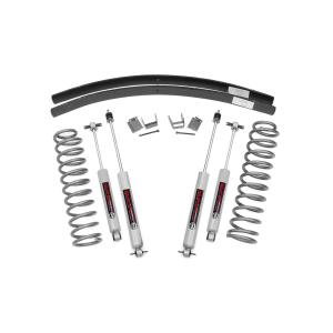 3in Add-a-Leaf Lift Kit with N3 Shocks for for Jeep XJ 84-01