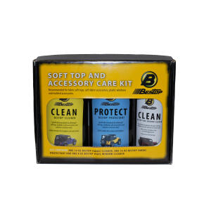 Soft Top Care Kit With One 16 Ounce Vinyl Cleaner/One 16 Ounce Vinyl Protecta...