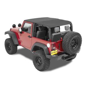 Cable-Style Safari Bikini Topfor 10-18 Jeep Wrangler JK 2 Door