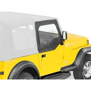 Soft Upper Doorsfor 88-95 Jeep Wrangler YJ with factory or Replace-a-top
