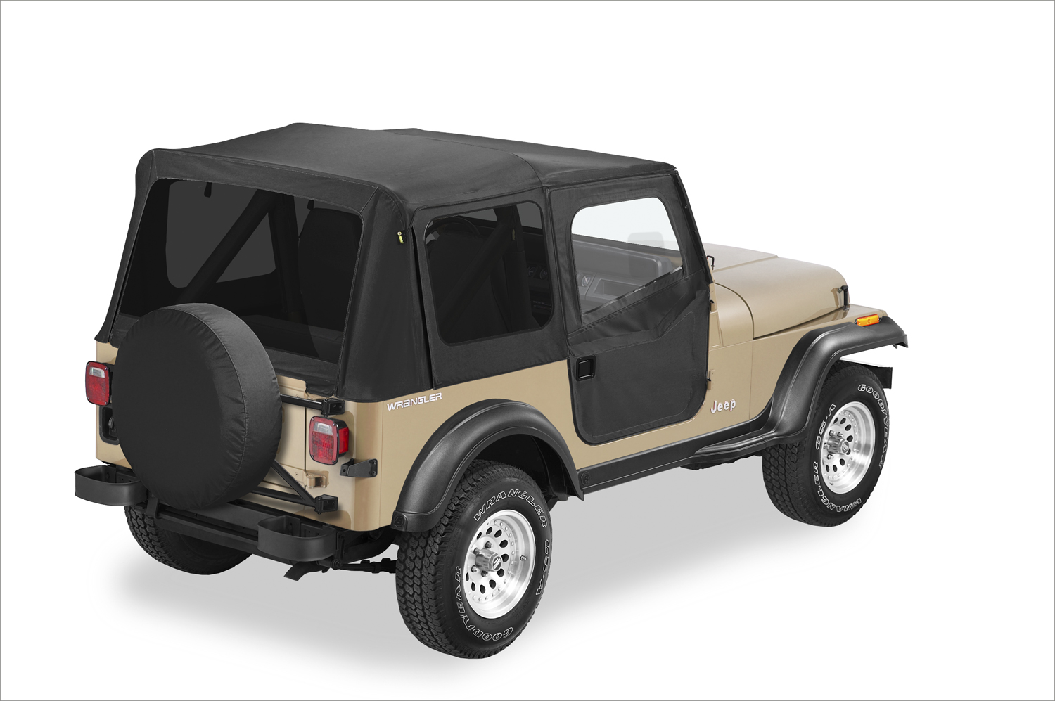 Replace-a-top Soft Top with Half Door Skins & Tinted Windowsfor 88-95 Jeep  Wrangler YJ | Somar Motor LLC