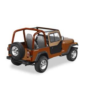 Upper Door Slidersfor 87-95 Jeep Wrangler YJ with factory top or Replace-a-top
