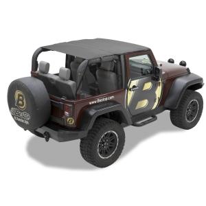 Header Safari Bikini Topfor 10-18 Jeep Wrangler JK 2 Door