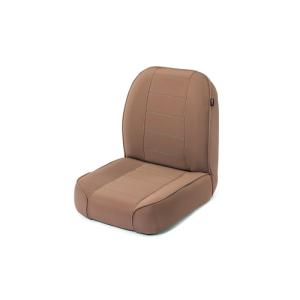 Premium Low-Back Bucket Seat Tan for 76-02 Jeep CJ & Wrangler YJ, TJ