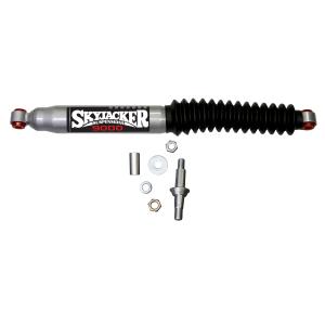 Steering Stabilizer; Heavy Duty OEM; Single; Silver With Black Boot for Jeep JT 18-UP