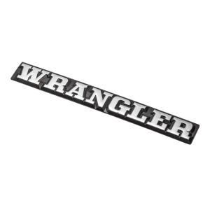 Wrangler Emblem for 87-90 Jeep Wrangler YJ