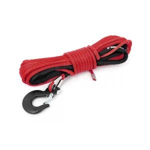 1/4IN SYNTHETIC WINCH ROPE RED COLOR