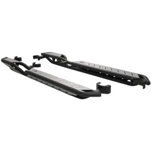 Rocker Panel, Bolt-On, 42 Millimeter Tubular, Frame Mounted, Steel, Textured Powder Coated