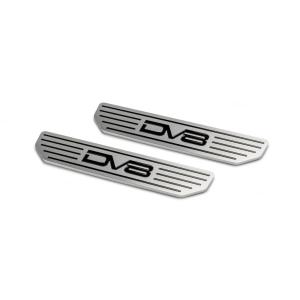Rear Sill Plates with DV8 Logo for 18-23 Jeep Wrangler JL Unlimited & Gladiator JT