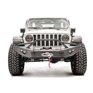 Front Lifestyle Winch Bumper for 18-23 Jeep Wrangler JL & Gladiator JT