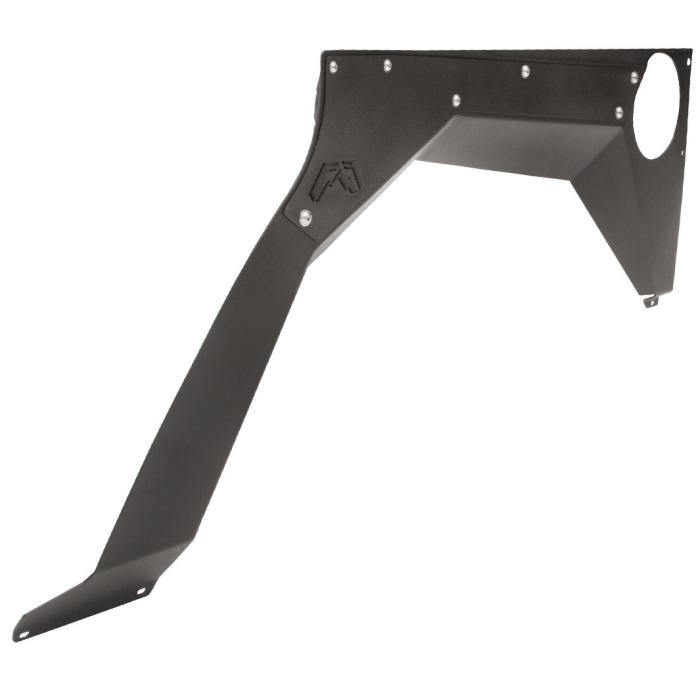 Replacement Rear Fenders for 1823 Jeep Wrangler JL Unlimited in Black