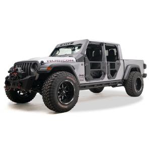 Tube Rock Sliders in Black powder Coat for 20-23 Jeep Gladiator JT