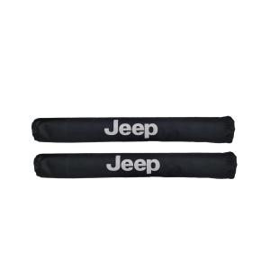 Black Pads With White JEEP Logo