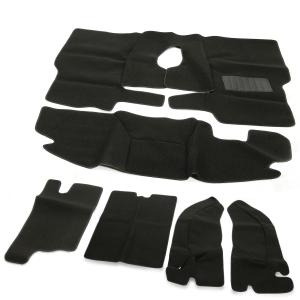 Deluxe Carpet Kit Black for Jeep Wrangler TJ 1997-2006