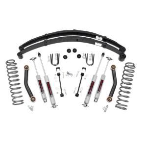 Rough Country 4.5IN Jeep Suspension Lift System 1984-2001 Jeep Cherokee XJ
