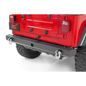 ROUGH COUNTRY JEEP CLASSIC FULL WIDTH REAR BUMPER FOR 1987-2006 WRANGLER YJ/TJ
