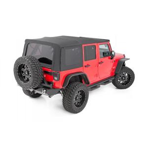 Soft Top Replacement Black 2 Door for Jeep Wrangler JK 2010-2018