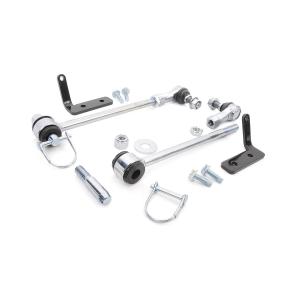 Front Sway Bar Quick Disconnects for 2007-2018 Jeep Wrangler JK with 3.5-6in Lift