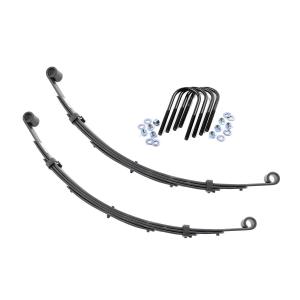 Front Leaf Springs 3" Lift Pair for Jeep Grand Wagoneer, J10 Truck, J20 Truck, Wagoneer 4WD