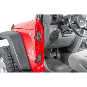 Stainless Steel Body Hinge Set for Jeep Wrangler JK 2007-2018 2 Door