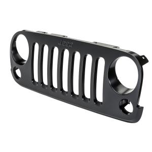 Satin Black Grille Assembly for Jeep Wrangler JK 2007-2018