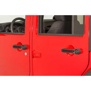 Door & Tailgate Handle Inserts for Jeep Wrangler Unlimited JK 2007-2018 4 Door